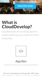Mobile Screenshot of clouddevelop.org